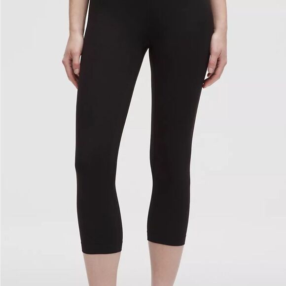 Lululemon Athletica Black Leggings Performance Stretch size M - Picture 1 of 6